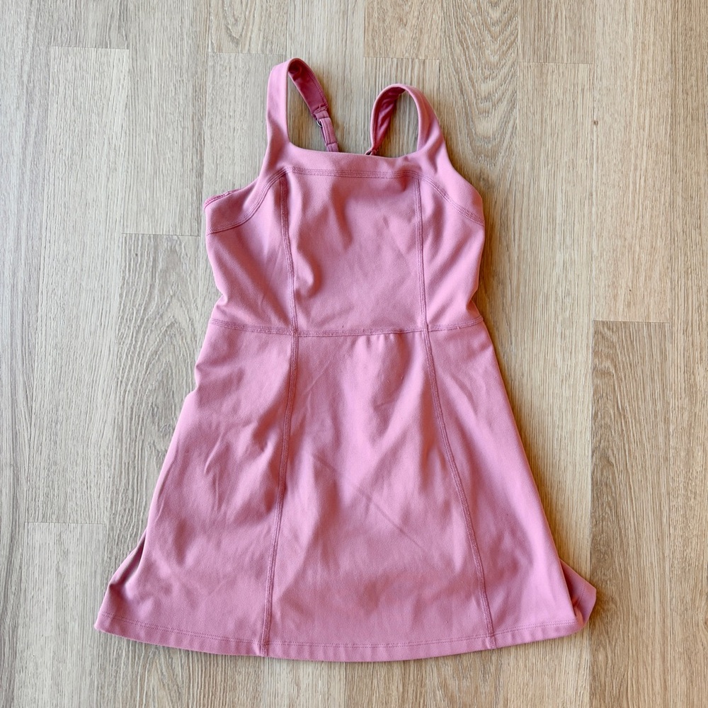 abercrombie kids Pink Tank Dress with A-Line Skirt